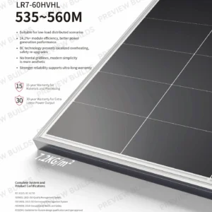 LR7-60HVHL-535-560W