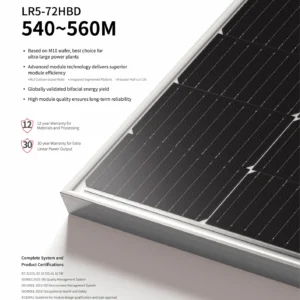 Hi- MO 5_LR5-72HBD 540-560M G2&G3（30-30&15 Frame）