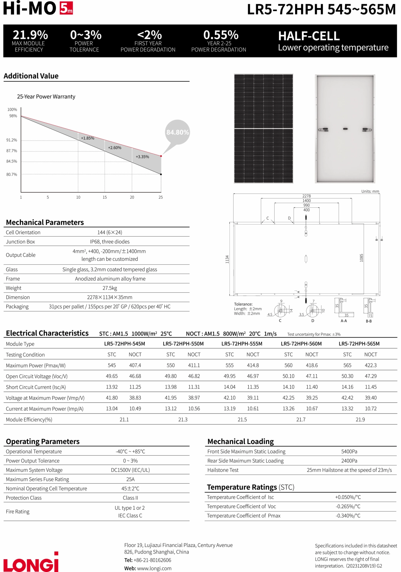 Hi- MO 5m_ LR5-72HPH 545-565M G2&G3（35-35&15 Frame）